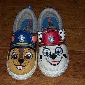 Paw Patrol slip on shoes